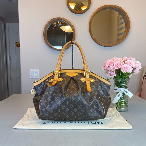 Louis Vuitton Monogram Canvas Tivoli GM Satchel Handbag